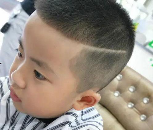 小孩男发型图片大全,精选男孩发型图片集锦