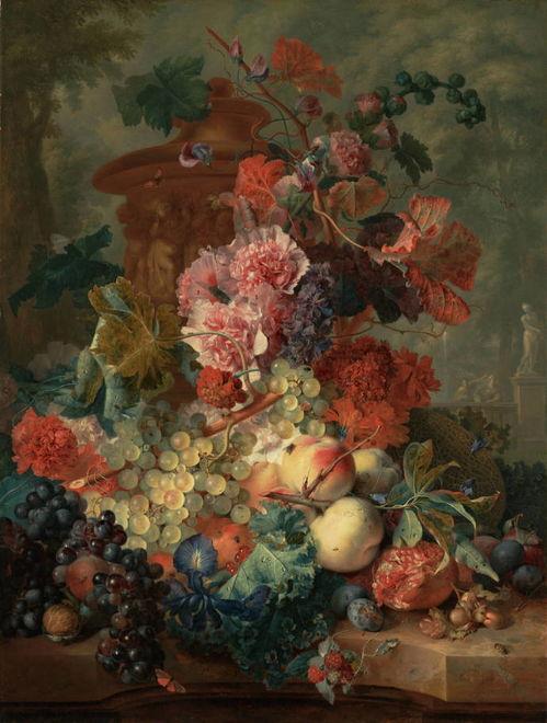静物花卉油画图片大全,花卉油画艺术之美
