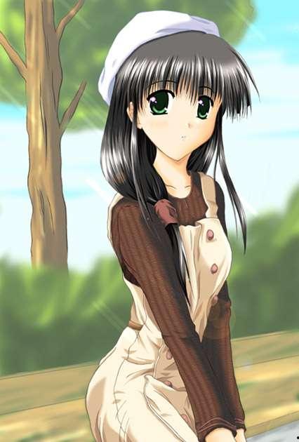 动漫日本美少女,魅力四溢的青春风采