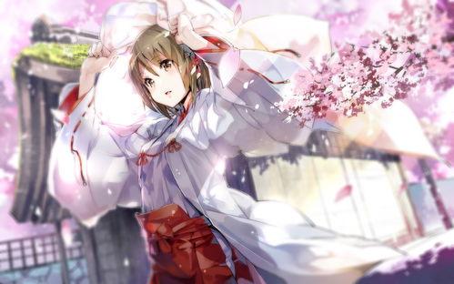 动漫日本美少女,魅力四溢的青春风采