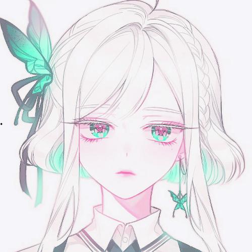 绘画女孩动漫图片大全,梦幻画风中的青春印象