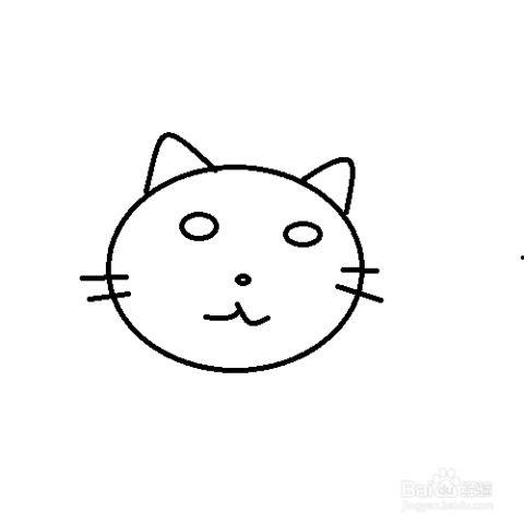 猫咪简笔画图片大全可爱,萌态可掬的可爱瞬间