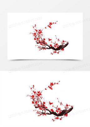 腊梅国画图片大全,寒香傲骨，墨韵生辉