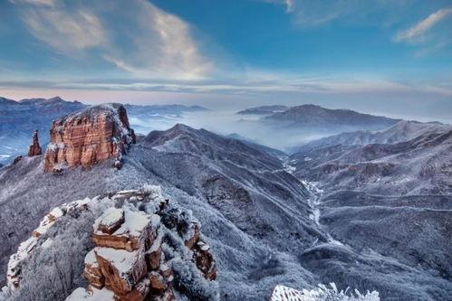 赞皇嶂石岩风景区图片,大自然的奇观画卷