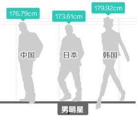 韩国男人平均身高,东亚男性的身高标准