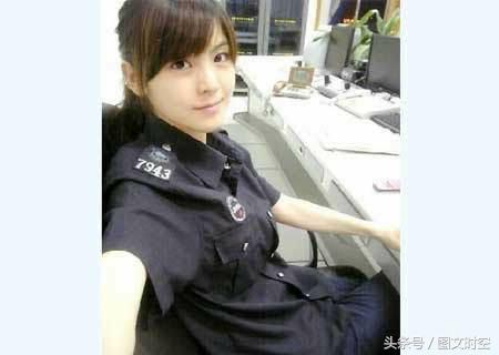 韩国警花,正义与美丽的完美融合