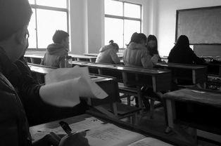 监考图片,严谨氛围下的学子风采