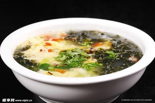 紫菜汤图片,家常美味，营养满分